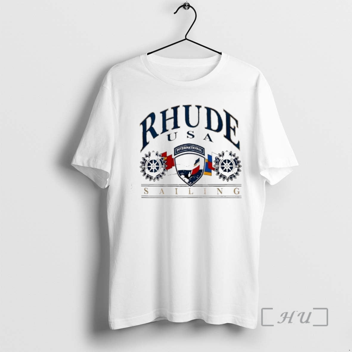 Officials Rhude International Sailing Usa - Adult & Kids T-Shirts, Sweatshirts & Hoodies apparel design preview 1