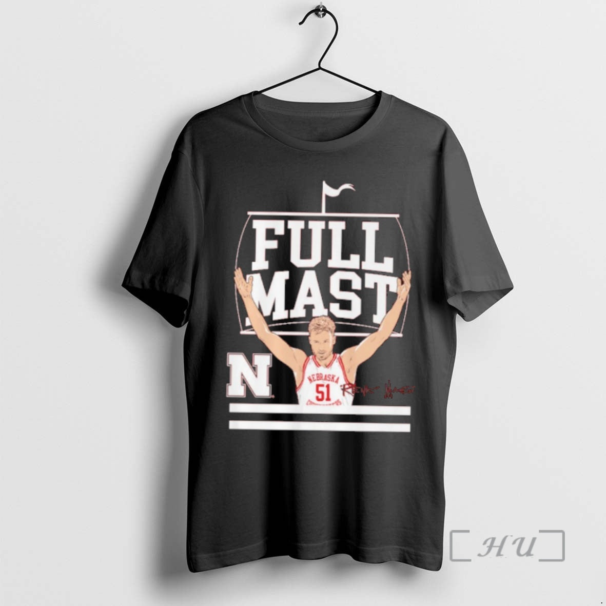 Officials Rienk Mast Nebraska Cornhuskers Full - Adult & Kids T-Shirts, Sweatshirts & Hoodies apparel design preview 1