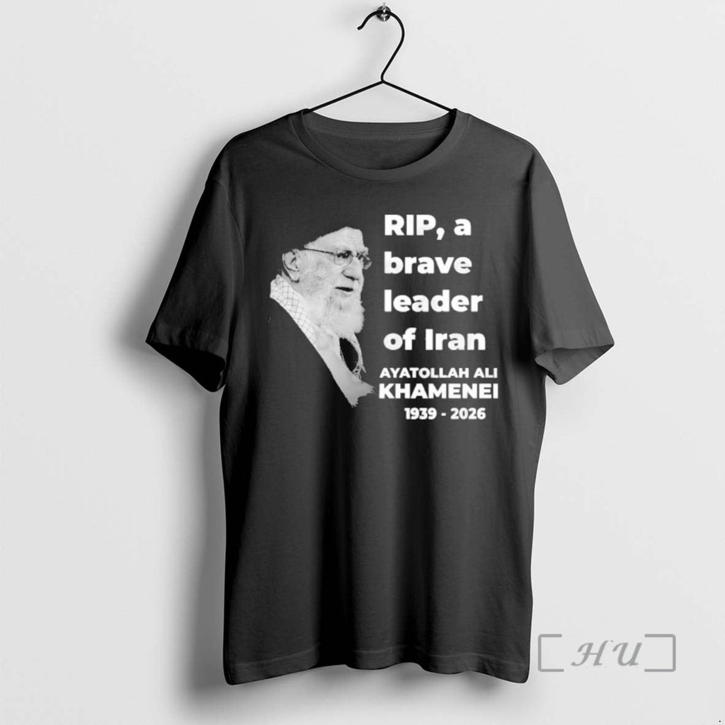 Officials Rip Ali Khamenei A Brave Leader Of Iran - Adult & Kids T-Shirts, Sweatshirts & Hoodies apparel design preview 1
