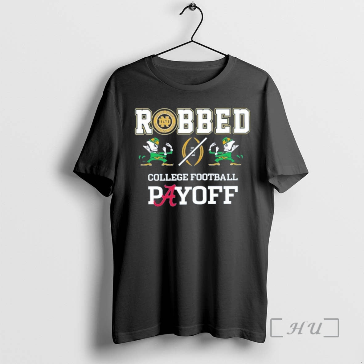 Officials Robbed College Football Playoff - Adult & Kids T-Shirts, Sweatshirts & Hoodies apparel design preview 1