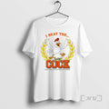 Officials Rooster I Beat Juicy Cock Ate 50 Spicy - Adult & Kids T-Shirts, Sweatshirts & Hoodies apparel design preview 1