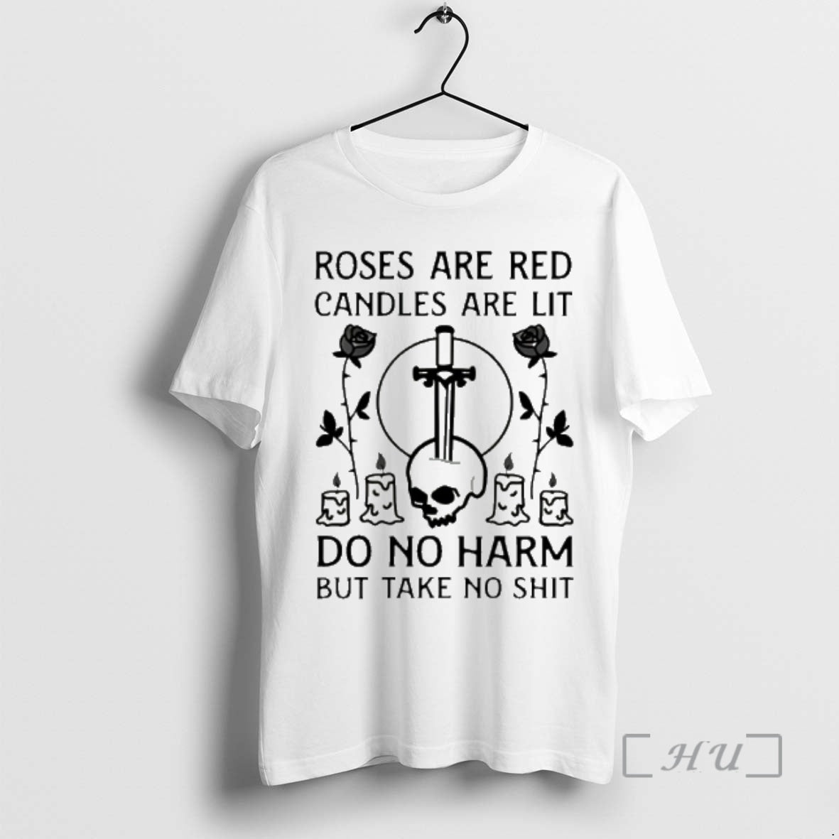 Officials Roses Are Red Candles Lit Do No Harm But - Adult & Kids T-Shirts, Sweatshirts & Hoodies apparel design preview 1