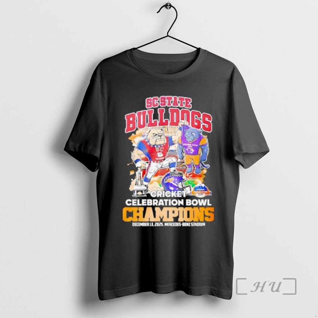 Officials Sc State Bulldogs Beat Prairie View Am 2025 - Adult & Kids T-Shirts, Sweatshirts & Hoodies apparel design preview 1