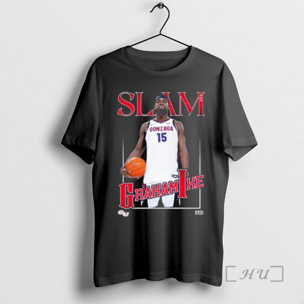 Officials Slam Graham Ike Gonzaga Bulldogs - Adult & Kids T-Shirts, Sweatshirts & Hoodies apparel design preview 1