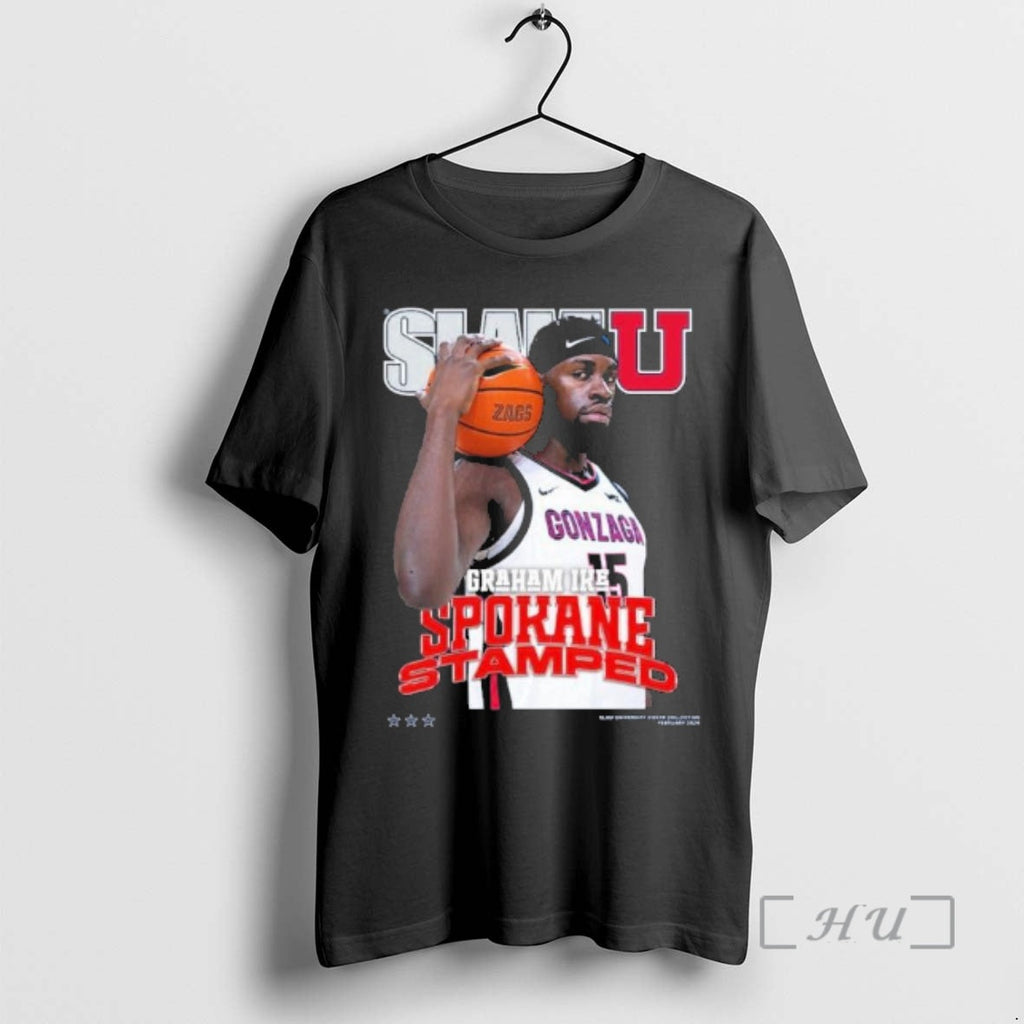 Officials Slam Graham Ike Spokane Stamped - Adult & Kids T-Shirts, Sweatshirts & Hoodies apparel design preview 1
