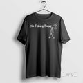 Officials Sad Stick Man No Fishing Today Meme - Adult & Kids T-Shirts, Sweatshirts & Hoodies apparel design preview 1