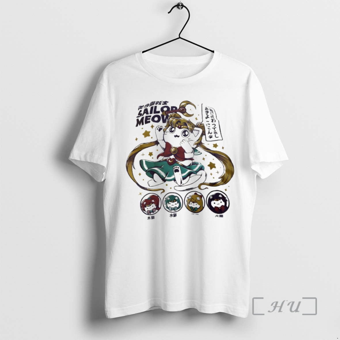 Officials Sailor Meow Moon Pampling Japan Vintage - Adult & Kids T-Shirts, Sweatshirts & Hoodies apparel design preview 1