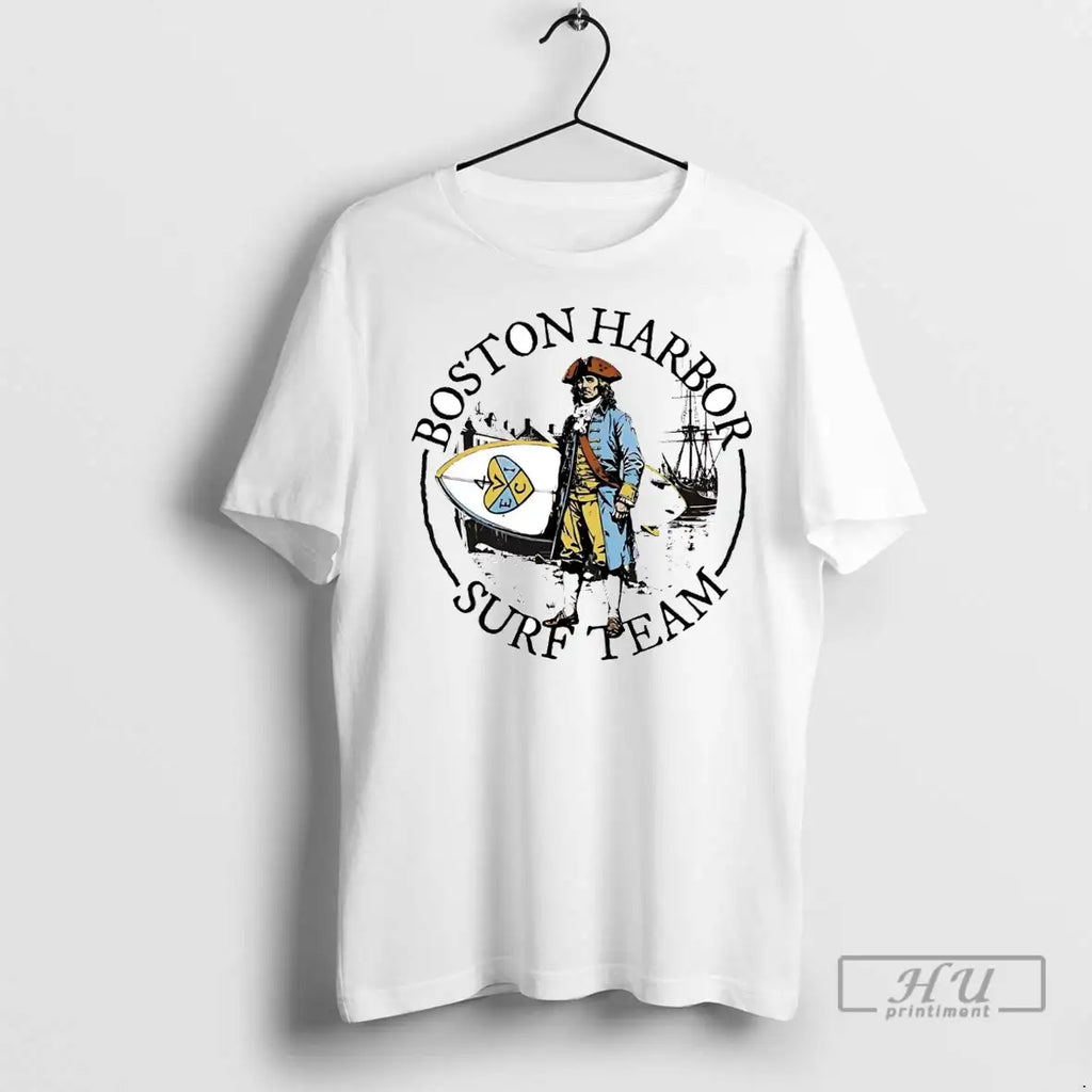 Officials Sam Adams Boston Harbor Surf Team - Adult & Kids T-Shirts, Sweatshirts & Hoodies apparel design preview 1