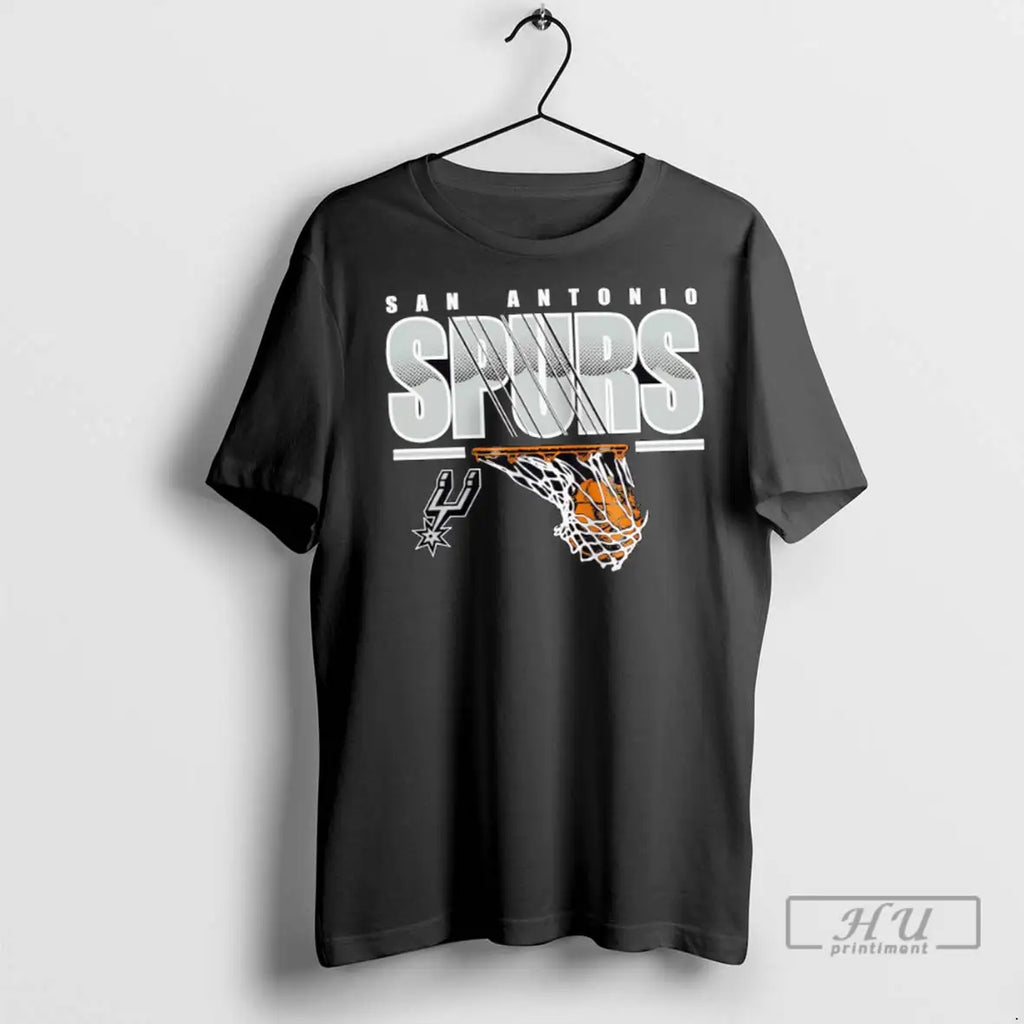 Officials San Antonio Spurs Black Hoop Dreams - Adult & Kids T-Shirts, Sweatshirts & Hoodies apparel design preview 1
