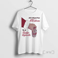 Officials Santas Hand All I Want Is Fridge Cigarette - Adult & Kids T-Shirts, Sweatshirts & Hoodies apparel design preview 1
