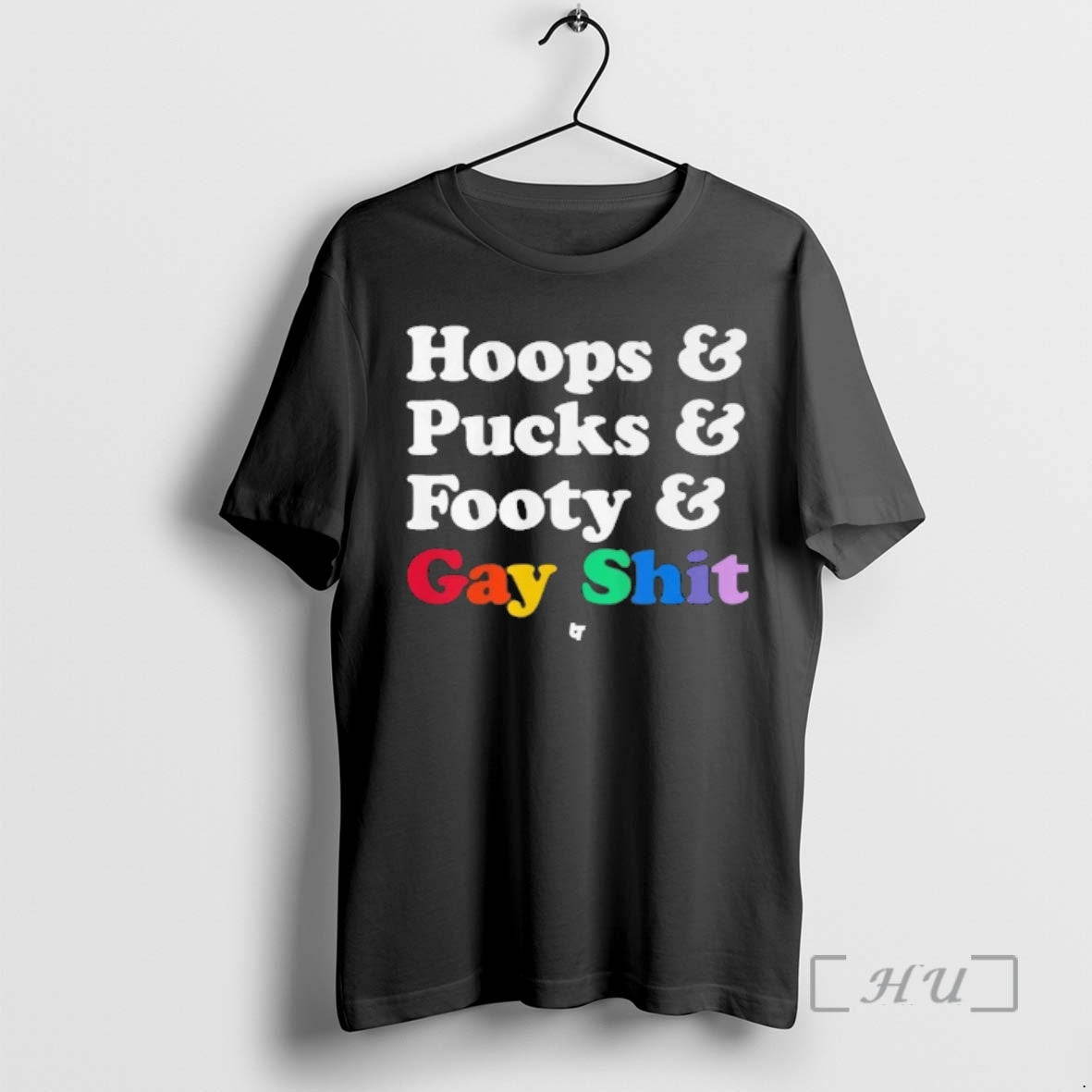 Officials Sarah Spain Hoops Pucks Footy Gay - Adult & Kids T-Shirts, Sweatshirts & Hoodies apparel design preview 1