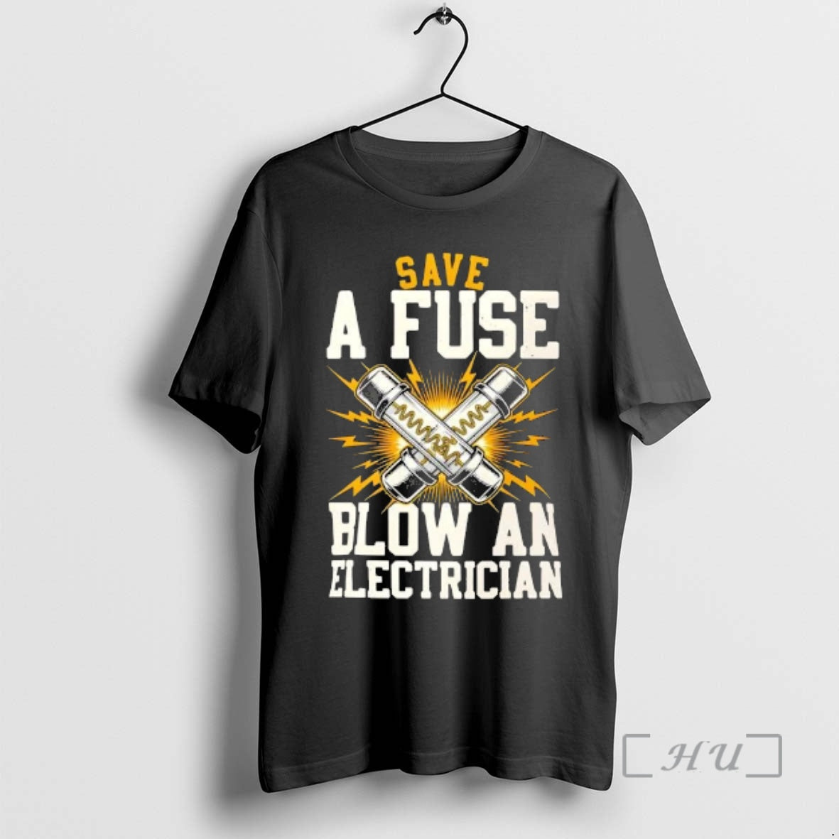Officials Save A Fuse Blow An Electrician Tradesman - Adult & Kids T-Shirts, Sweatshirts & Hoodies apparel design preview 1
