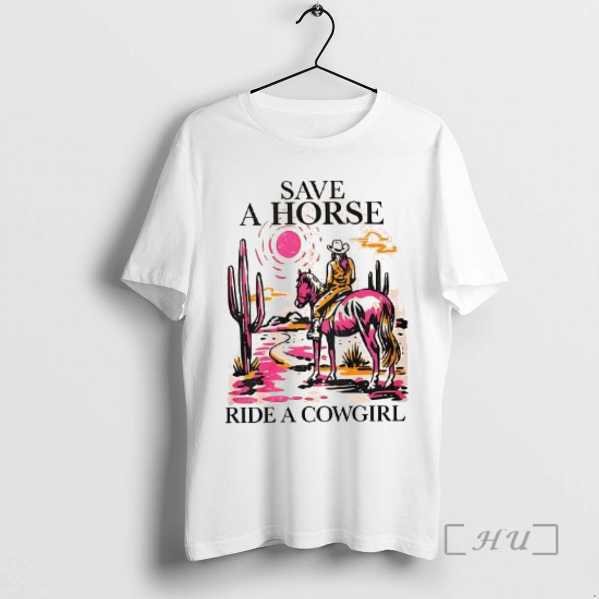 Officials Save Horse Ride Cowgirl Woman - Adult & Kids T-Shirts, Sweatshirts & Hoodies apparel design preview 1