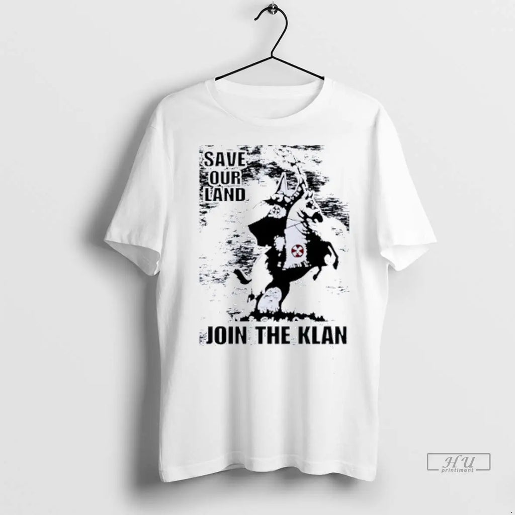 Officials Save Our Land Join The Klan - Adult & Kids T-Shirts, Sweatshirts & Hoodies apparel design preview 1
