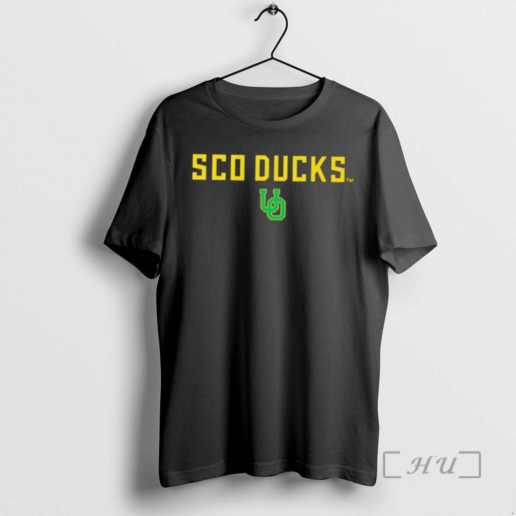 Officials Sco Ducks Uo Green And Yellow Logo - Adult & Kids T-Shirts, Sweatshirts & Hoodies apparel design preview 1