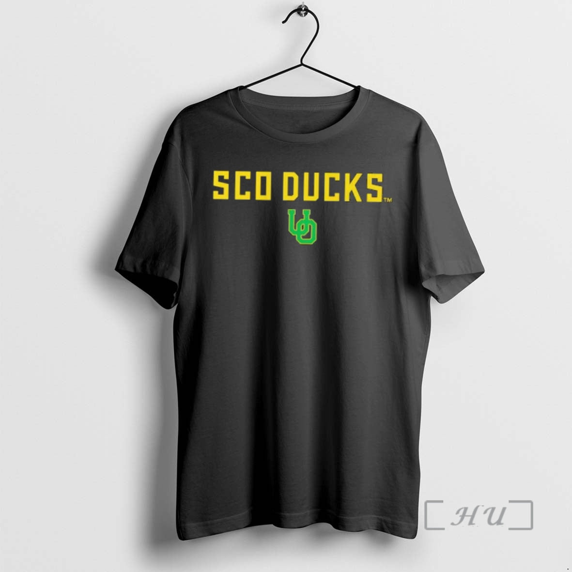 Officials Sco Ducks Uo Green And Yellow Logo - Adult & Kids T-Shirts, Sweatshirts & Hoodies apparel design preview 1