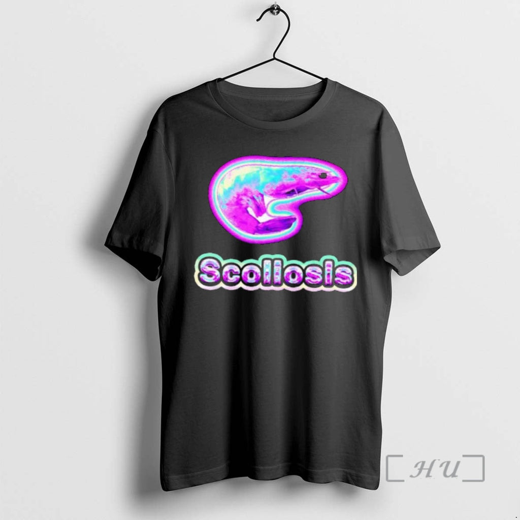 Officials Scoliosis Shrimp Neon - Adult & Kids T-Shirts, Sweatshirts & Hoodies apparel design preview 1