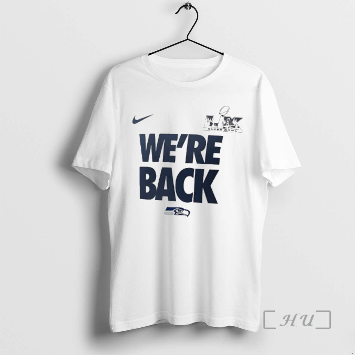 Officials Seahawks 2026 Were Back Lx Logo - Adult & Kids T-Shirts, Sweatshirts & Hoodies apparel design preview 1