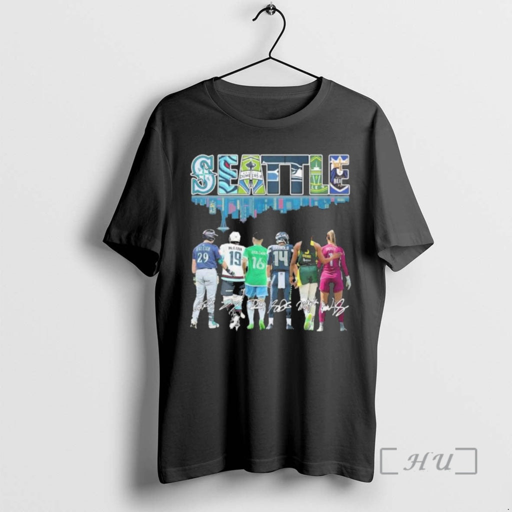 Officials Seattle All Sports Teams Players - Adult & Kids T-Shirts, Sweatshirts & Hoodies apparel design preview 1