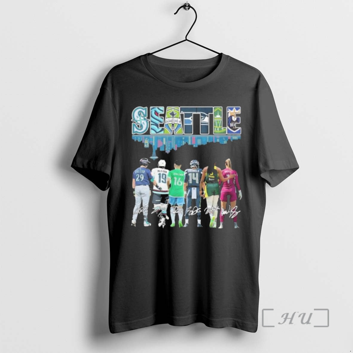 Officials Seattle All Sports Teams Players - Adult & Kids T-Shirts, Sweatshirts & Hoodies apparel design preview 1