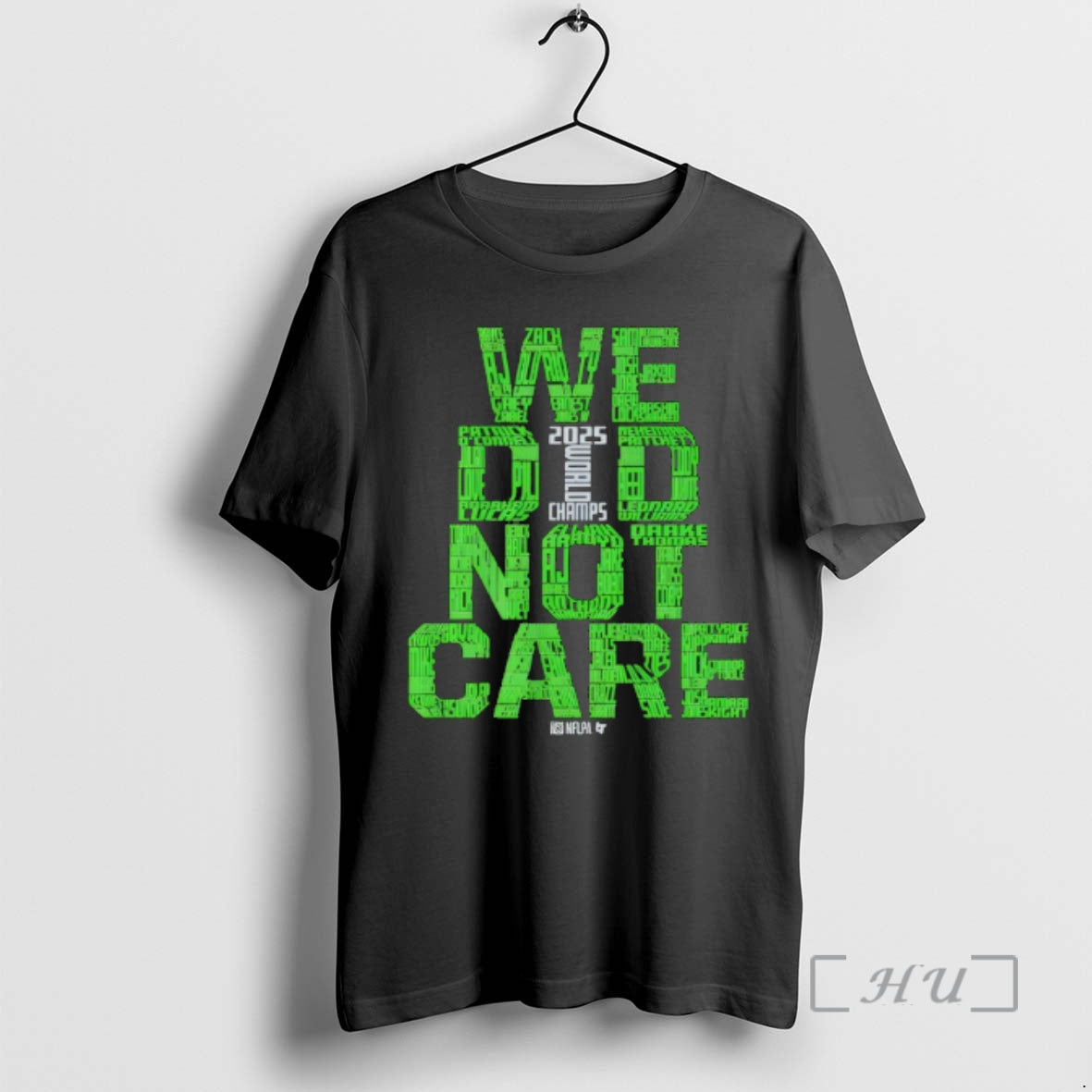 Officials Seattle Football We Did Not Care World - Adult & Kids T-Shirts, Sweatshirts & Hoodies apparel design preview 1