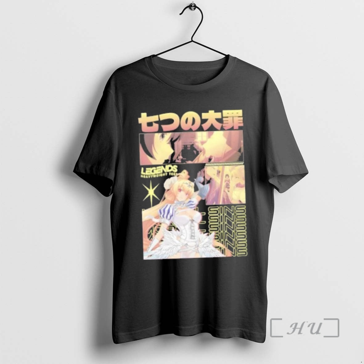 Officials Seven Deadly Sins Anime - Adult & Kids T-Shirts, Sweatshirts & Hoodies apparel design preview 1