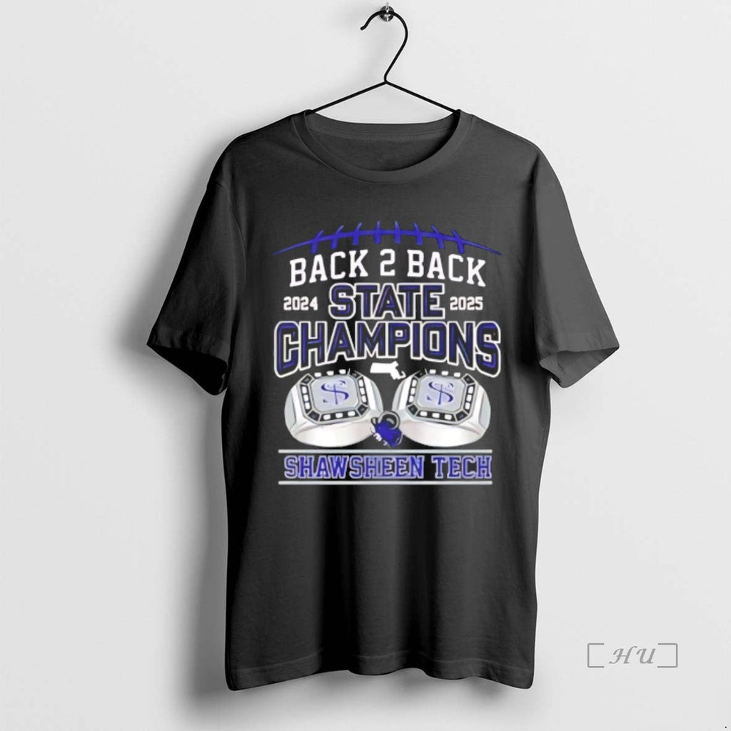 Officials Shawsheen Rams Back 2 State Champions - Adult & Kids T-Shirts, Sweatshirts & Hoodies apparel design preview 1
