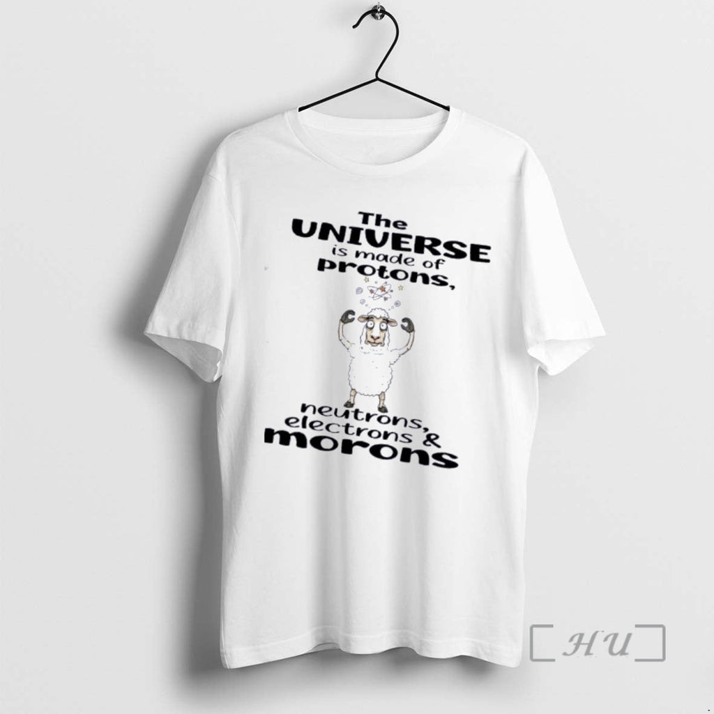 Officials Sheep The Universe Is Made Of Protons - Adult & Kids T-Shirts, Sweatshirts & Hoodies apparel design preview 1