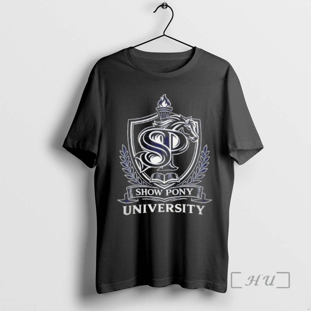 Officials Show Pony University - Adult & Kids T-Shirts, Sweatshirts & Hoodies apparel design preview 1