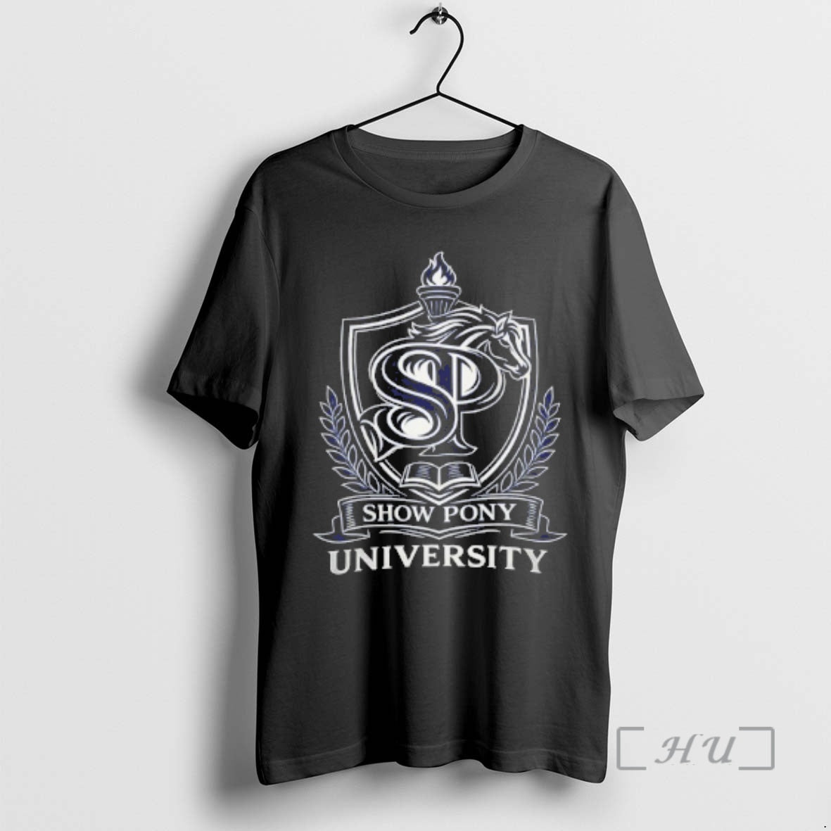 Officials Show Pony University - Adult & Kids T-Shirts, Sweatshirts & Hoodies apparel design preview 1