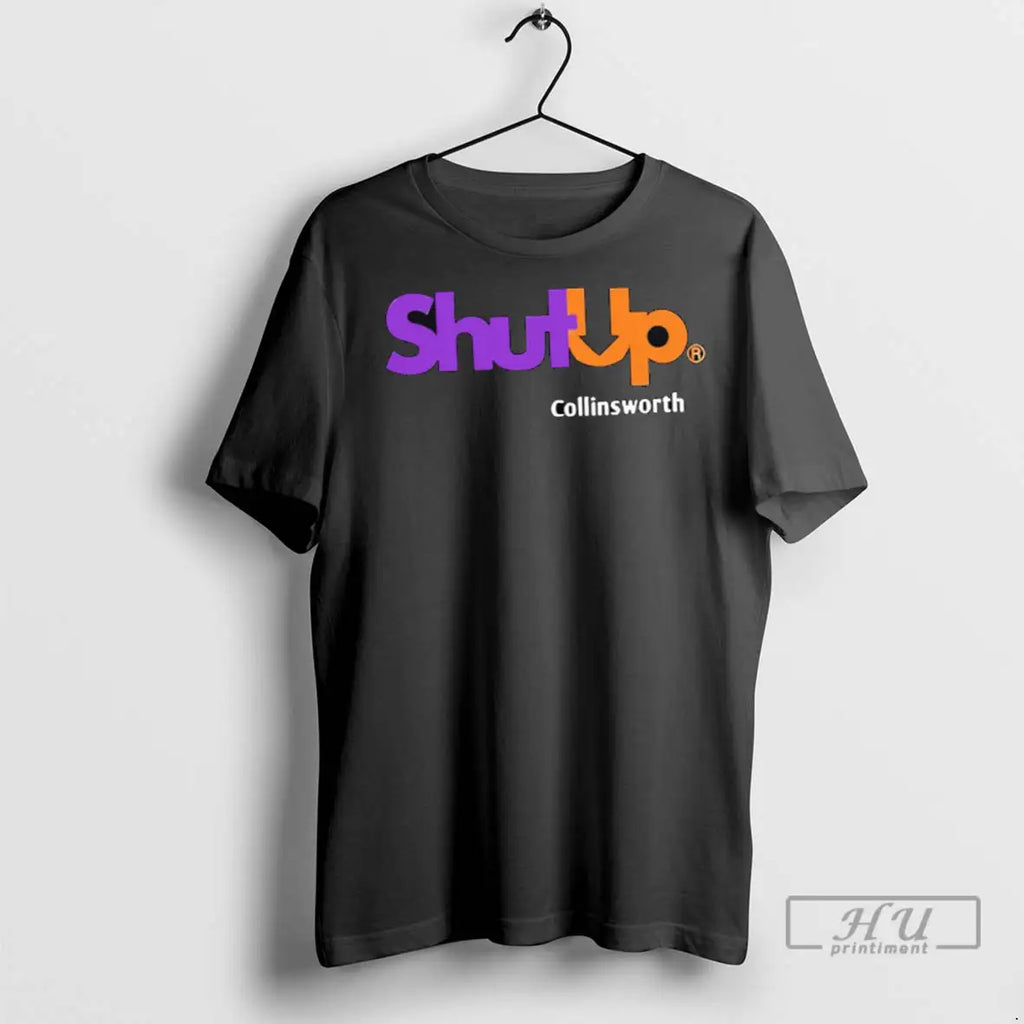 Officials Shut Up Collinsworth Logo - Adult & Kids T-Shirts, Sweatshirts & Hoodies apparel design preview 1