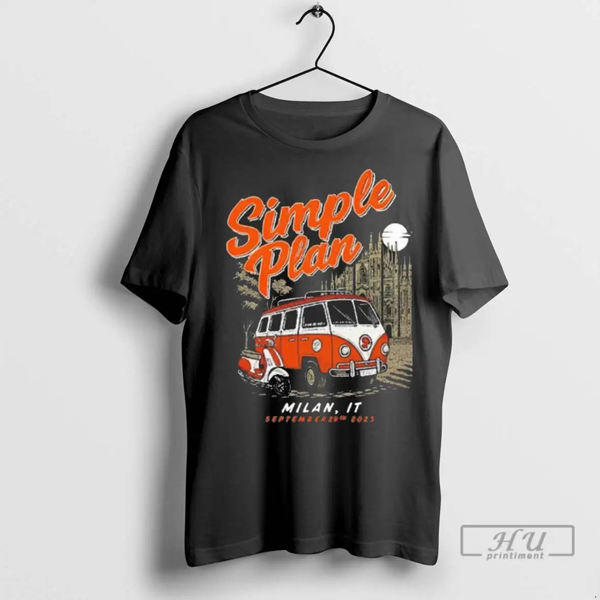 Officials Simple Plan September 29 2025 Milan Italy - Adult & Kids T-Shirts, Sweatshirts & Hoodies apparel design preview 1