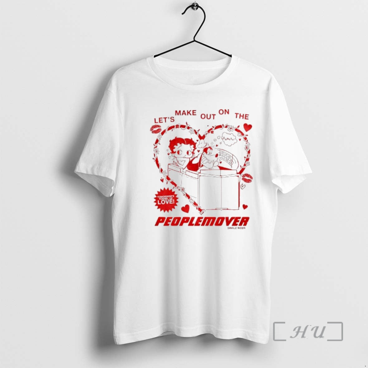 Officials Single Rider Peoplemover Boop Goofy Lets - Adult & Kids T-Shirts, Sweatshirts & Hoodies apparel design preview 1