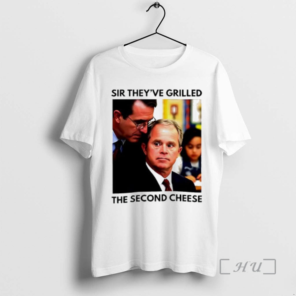 Officials Sir Theyre Grilled Second Cheese - Adult & Kids T-Shirts, Sweatshirts & Hoodies apparel design preview 1