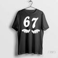 Officials Six Seven 6 7 Meme Gen Alpha Slang - Adult & Kids T-Shirts, Sweatshirts & Hoodies apparel design preview 1