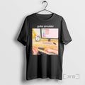 Officials Skull Guitar Simulator - Adult & Kids T-Shirts, Sweatshirts & Hoodies apparel design preview 1