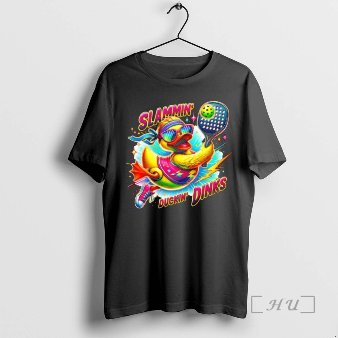 Officials Slammin Duckin Dinks Funny Pickleball - Adult & Kids T-Shirts, Sweatshirts & Hoodies apparel design preview 1