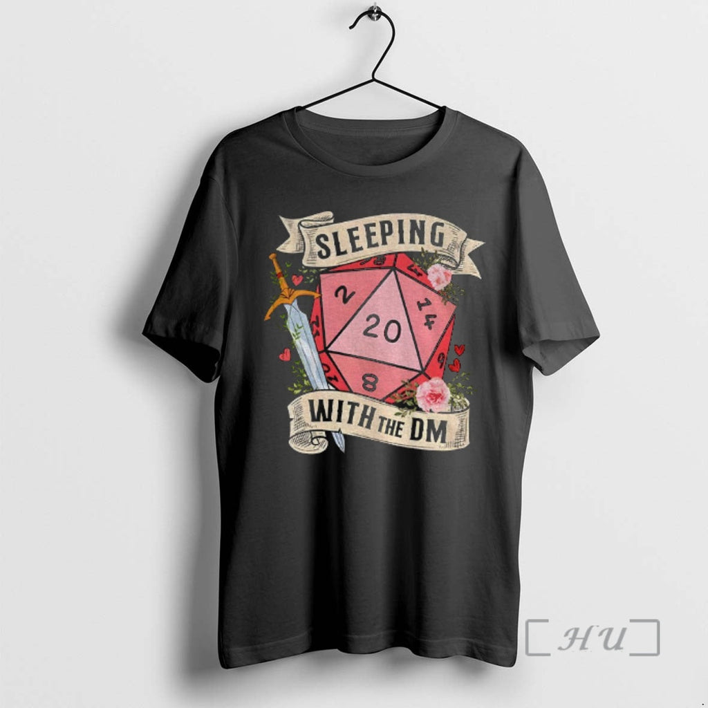 Officials Sleeping Dm Funny Dungeon Master Gamer - Adult & Kids T-Shirts, Sweatshirts & Hoodies apparel design preview 1