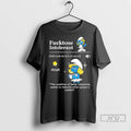 Officials Smurfette Fucktose Intolerant Meaning The - Adult & Kids T-Shirts, Sweatshirts & Hoodies apparel design preview 1