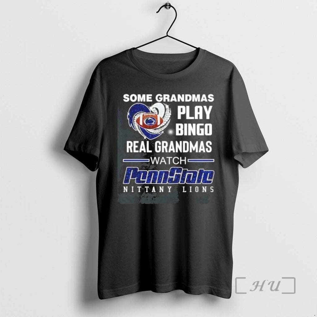 Officials Some Grandmas Play Bingo Real Watch Penn - Adult & Kids T-Shirts, Sweatshirts & Hoodies apparel design preview 1