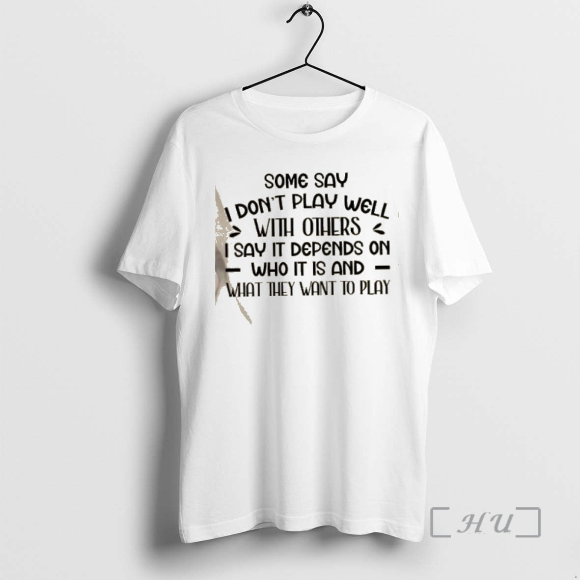 Officials Some Say I Dont Play Well Others Depends - Adult & Kids T-Shirts, Sweatshirts & Hoodies apparel design preview 1