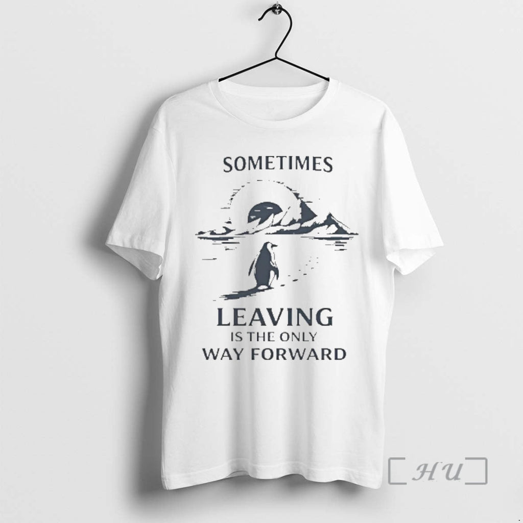 Officials Sometimes Leaving Is Only Forward Nihilist - Adult & Kids T-Shirts, Sweatshirts & Hoodies apparel design preview 1