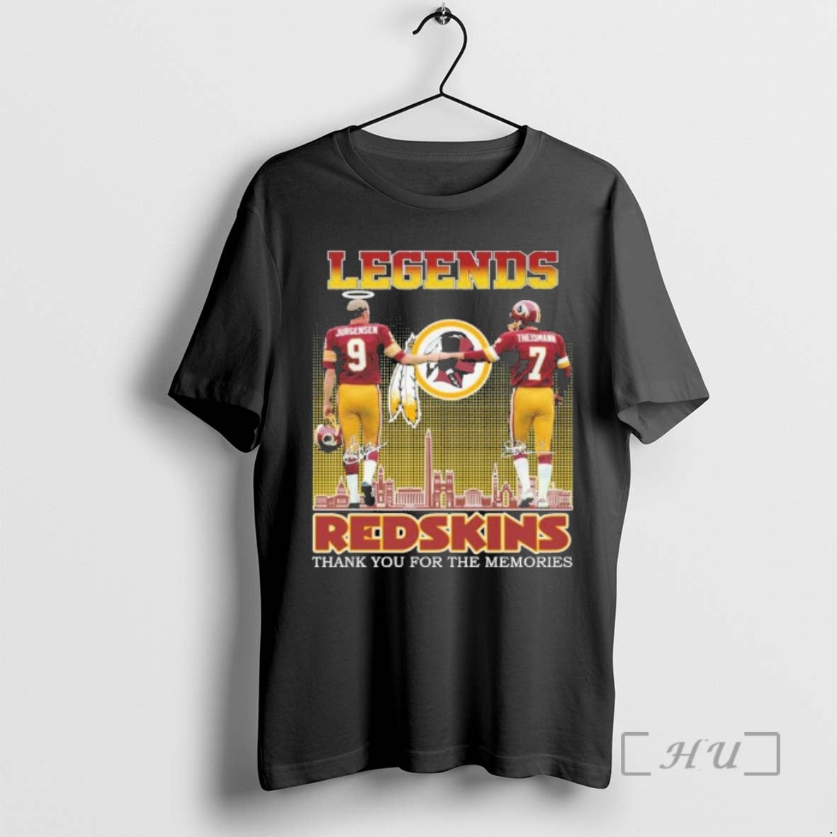 Officials Sonny Jurgensen And Joe Theismann Legends - Adult & Kids T-Shirts, Sweatshirts & Hoodies apparel design preview 1