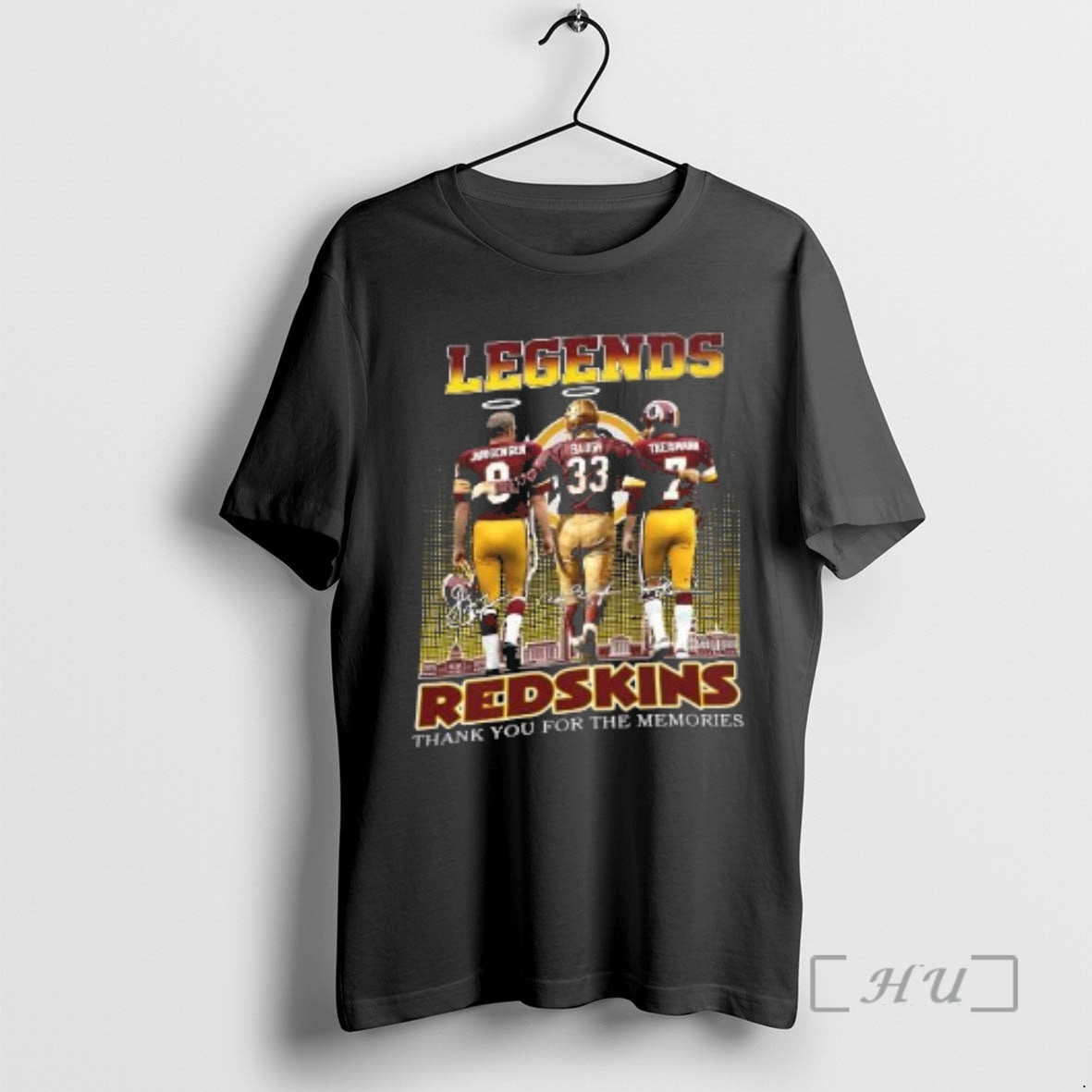 Officials Sonny Jurgensen Sammy Baugh Joe Theismann - Adult & Kids T-Shirts, Sweatshirts & Hoodies apparel design preview 1