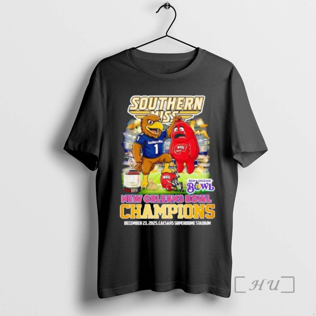Officials Southern Miss New Destroy Washington State - Adult & Kids T-Shirts, Sweatshirts & Hoodies apparel design preview 1