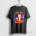 Officials Space Galaxy Cat Rainbow Pizza Floating - Adult & Kids T-Shirts, Sweatshirts & Hoodies apparel design preview 1