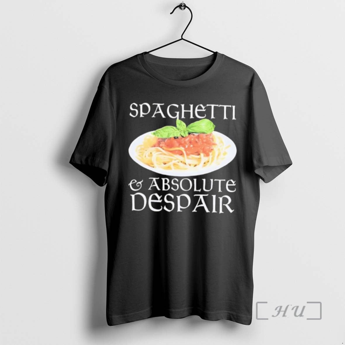 Officials Spaghetti And Absolute Despair Basil Pasta - Adult & Kids T-Shirts, Sweatshirts & Hoodies apparel design preview 1