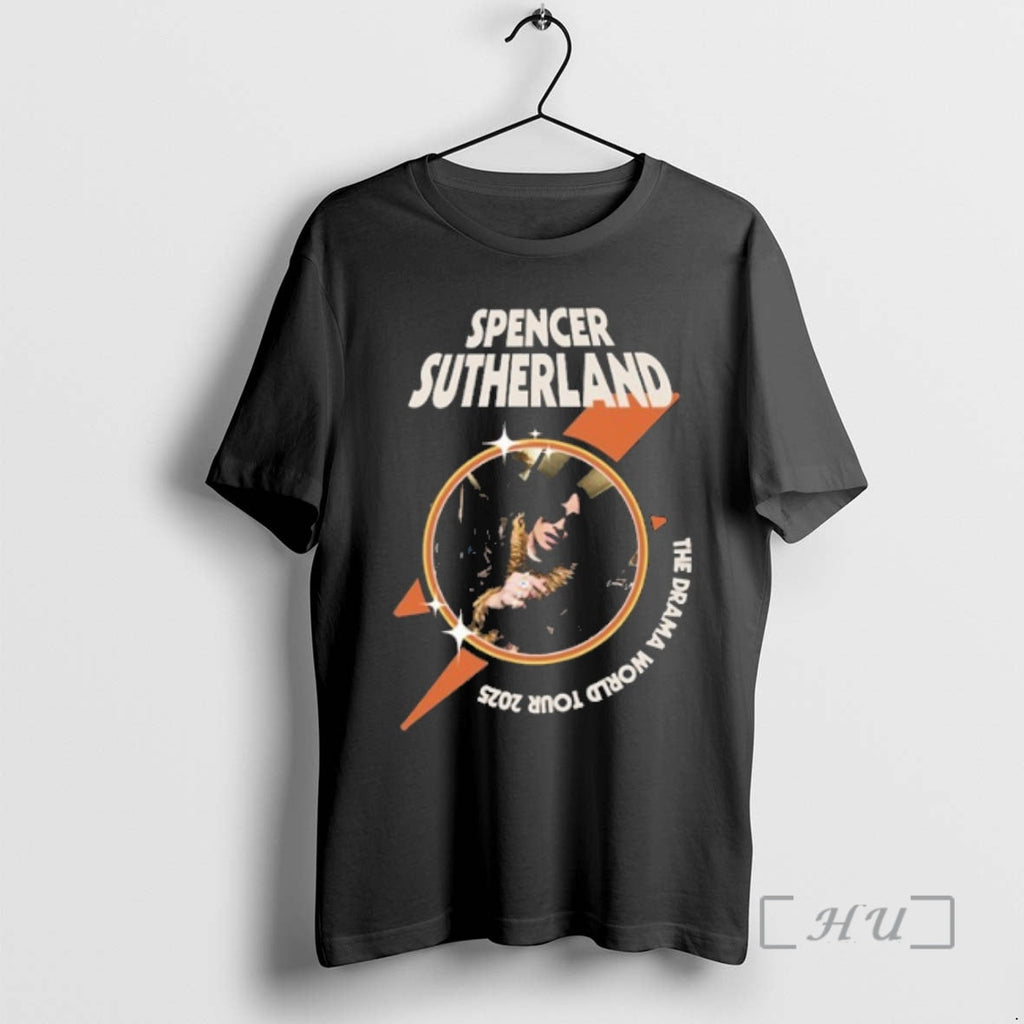 Officials Spencer Sutherland Drama World Tour 2025 - Adult & Kids T-Shirts, Sweatshirts & Hoodies apparel design preview 1