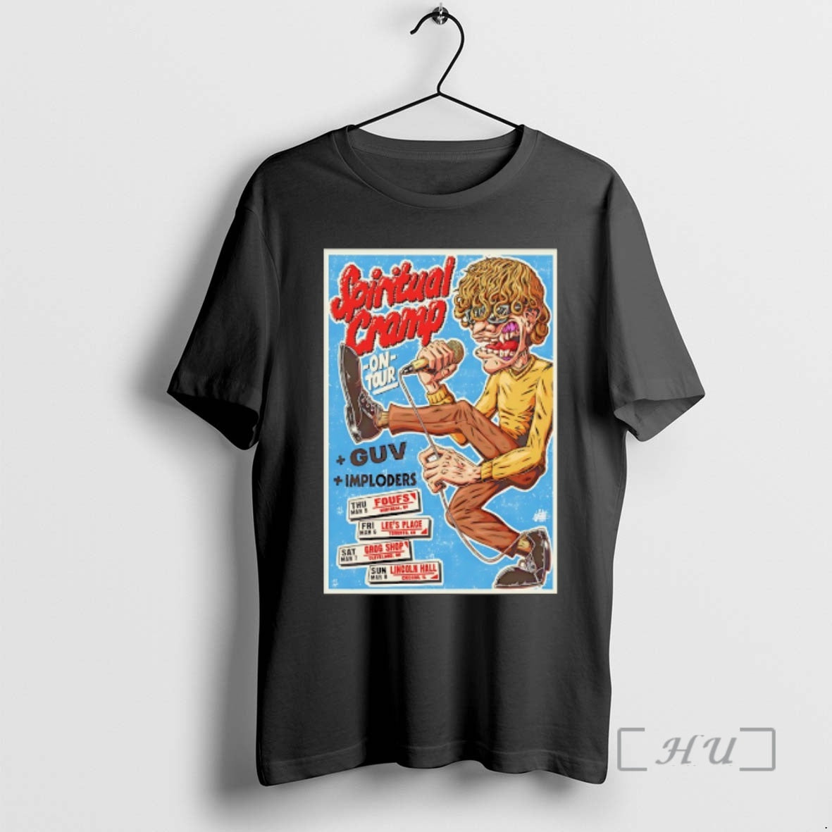 Officials Spirirual Cramp Cleveland Oh Mar 7 2026 - Adult & Kids T-Shirts, Sweatshirts & Hoodies apparel design preview 1