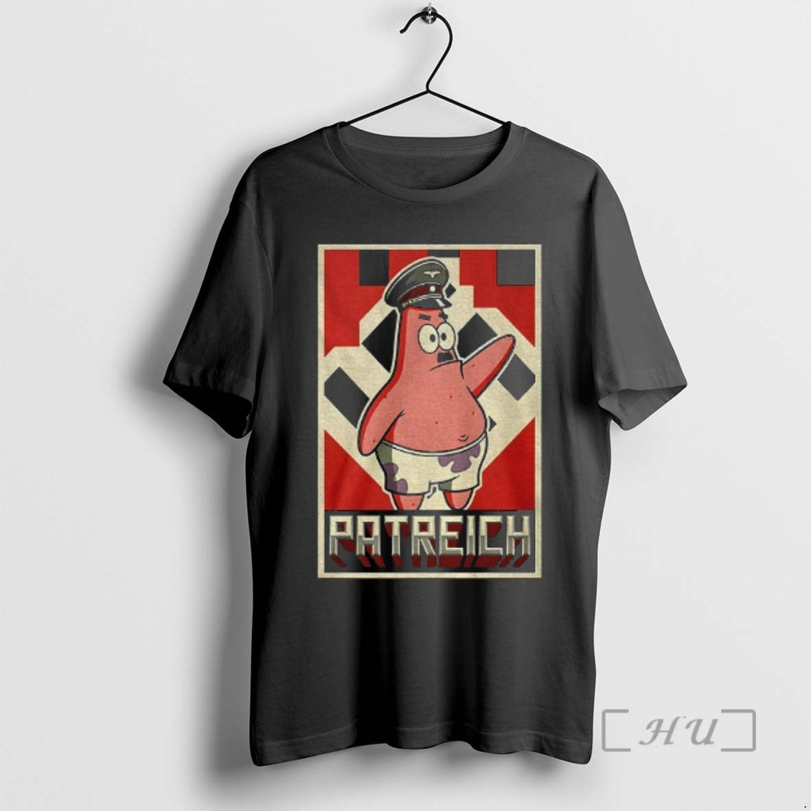 Officials Sponge Patrick Hitler Star Character - Adult & Kids T-Shirts, Sweatshirts & Hoodies apparel design preview 1